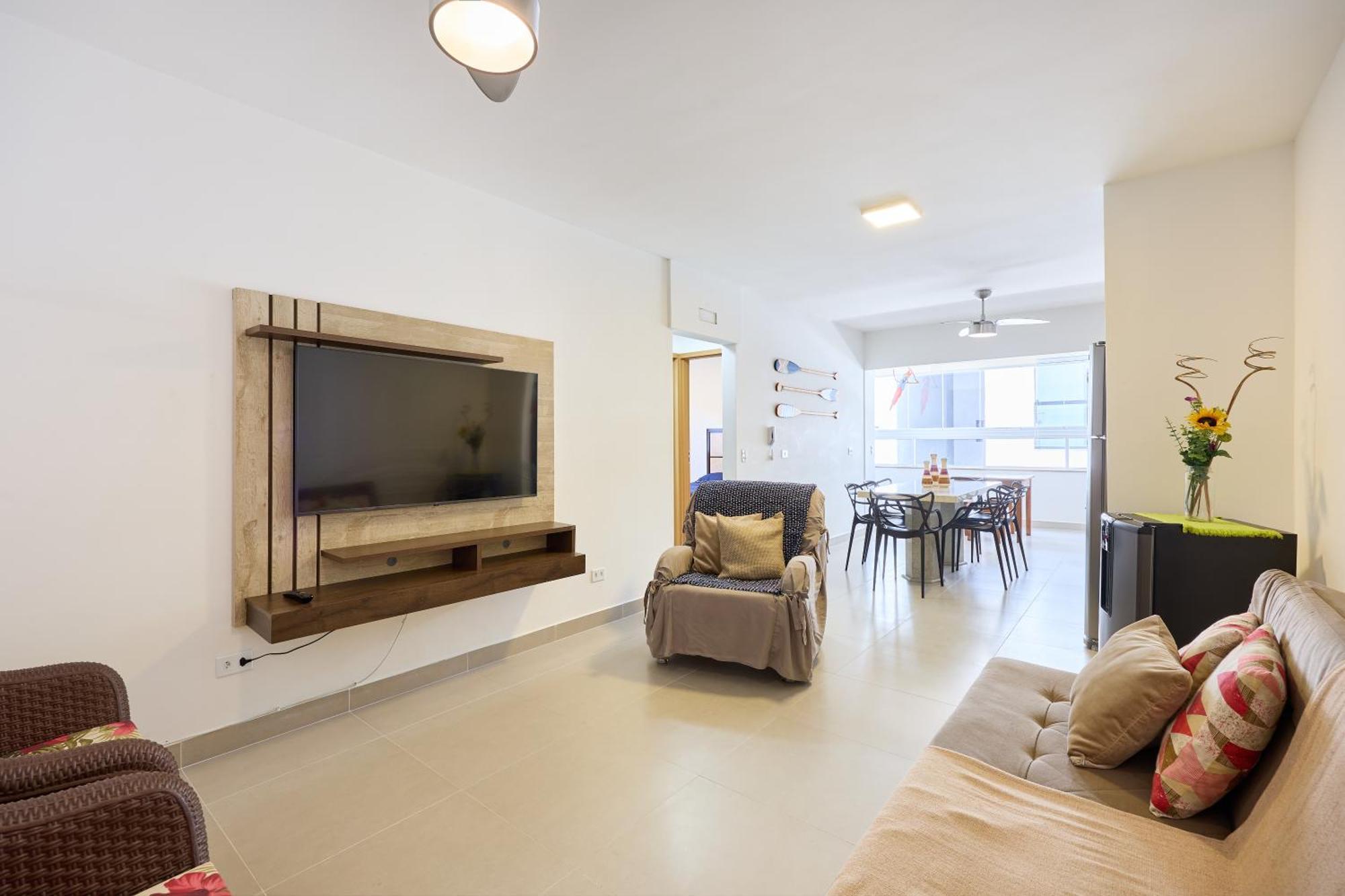 Orla Ubatuba 300 Metros - Ar Condicionado, Varanda Gourmet Bagian luar foto