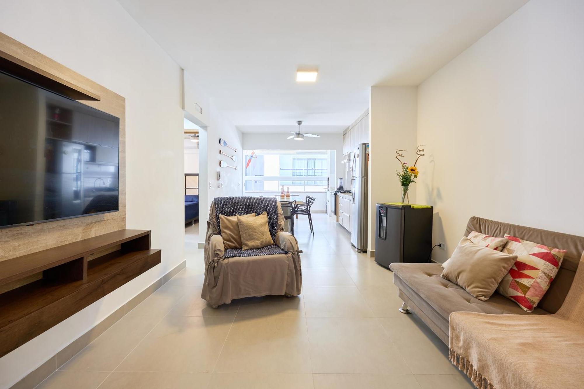 Orla Ubatuba 300 Metros - Ar Condicionado, Varanda Gourmet Bagian luar foto